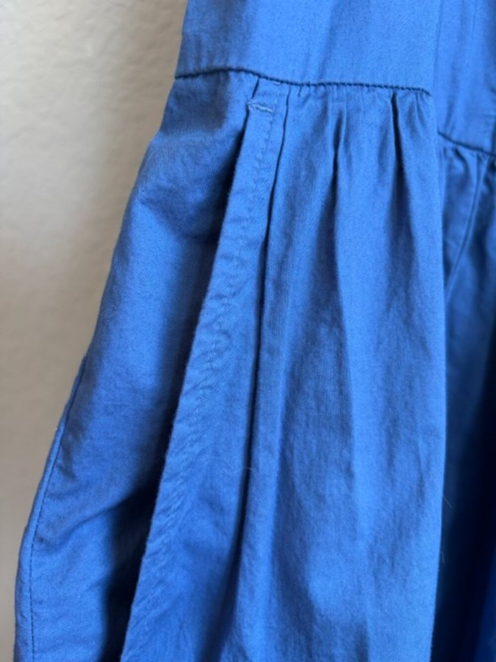 Old Navy Katherine Cami Blue Dress Size XL 100% Cotton Casual Chic Minimalist - Picture 5 of 8